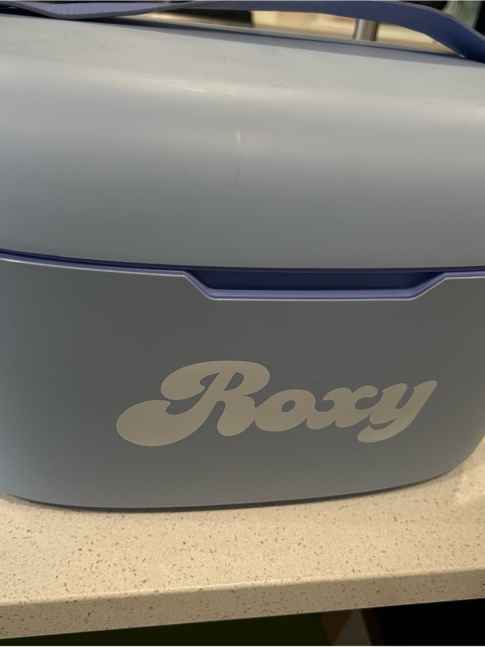 Roxy 12 quart or 9 can purple Lavender Cooler New. Never Used